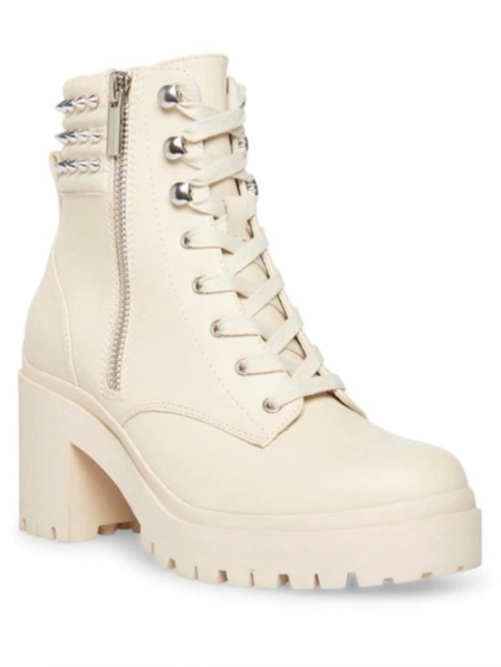 Steve Madden Jaydin cream boots